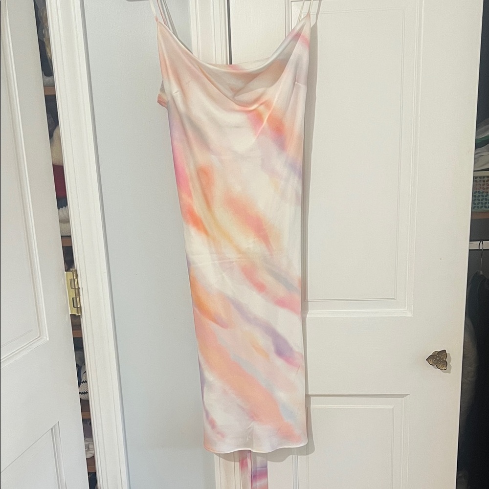 Express Pastel Tie-Dye Dress